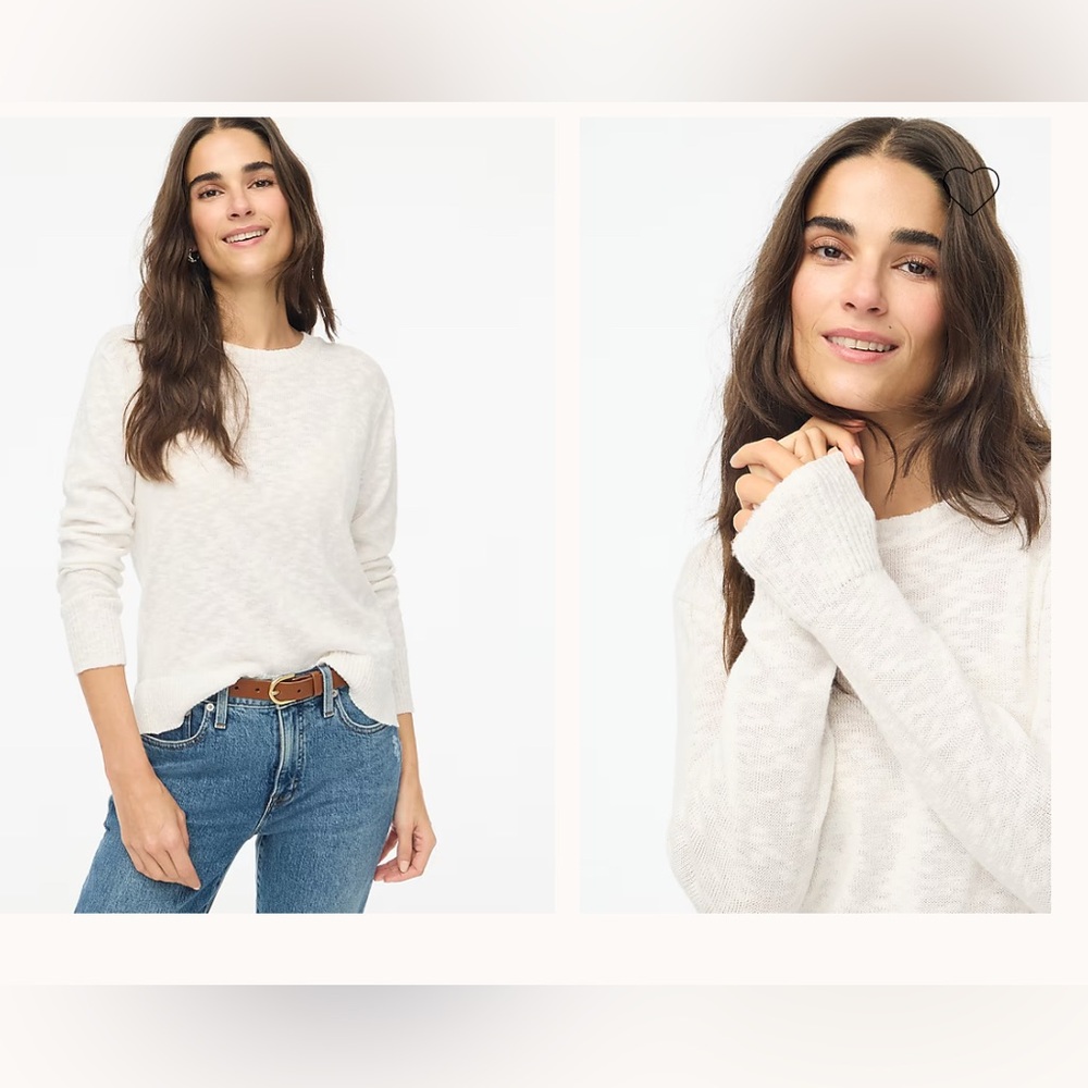 EUC like new J. Crew Crewneck beach sweater M